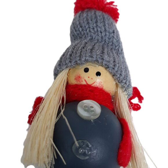 4-Tomte Figurines, Original Ljungstroms of Sweden Handmade Wooden Figures - Picture 3 of 14